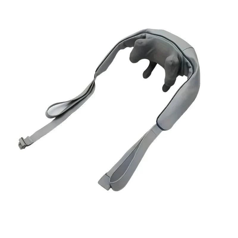 Electric Neck Massager, Portable Smart Cervical Massage-Grey
