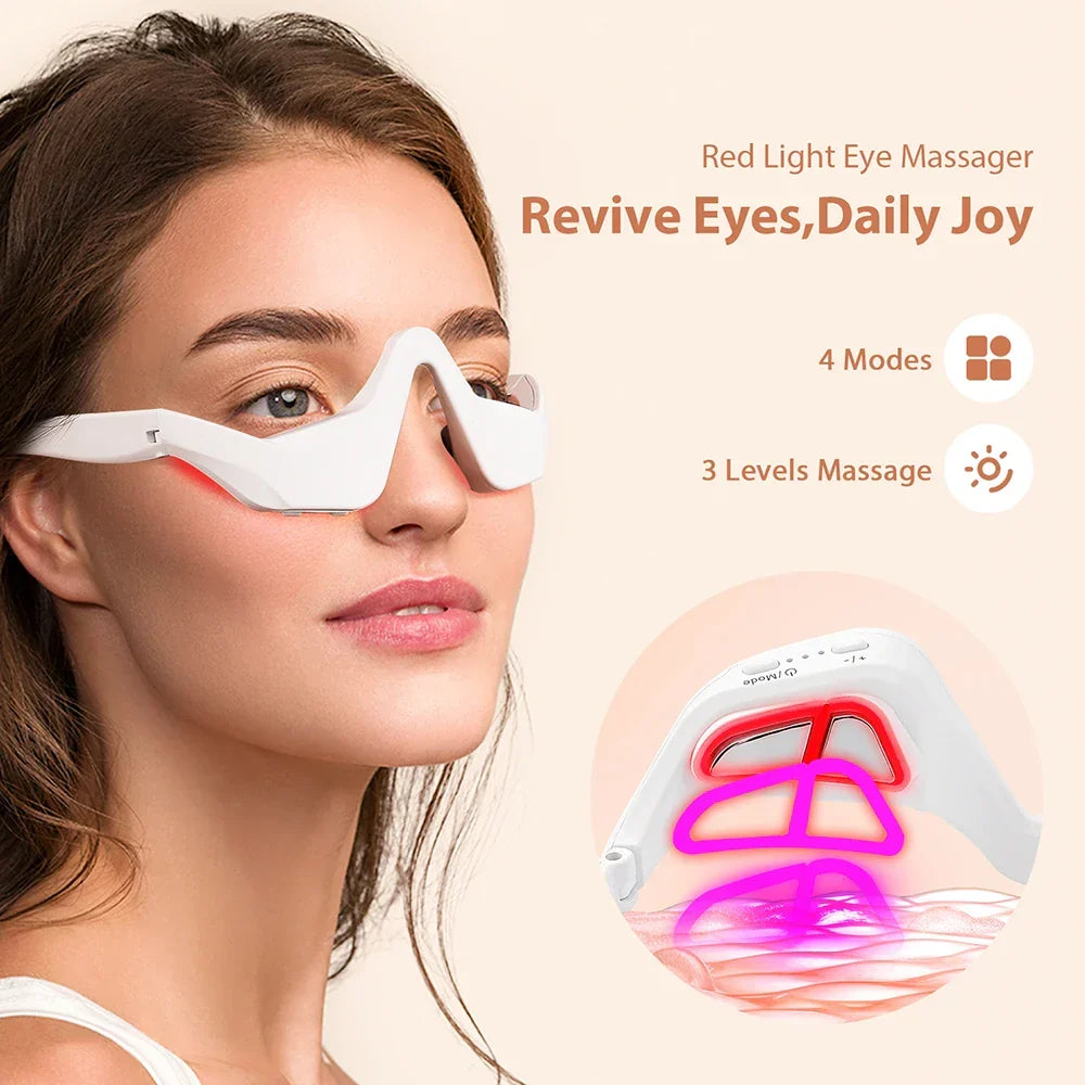 3D Eye Massager – EMS Red Light Therapy